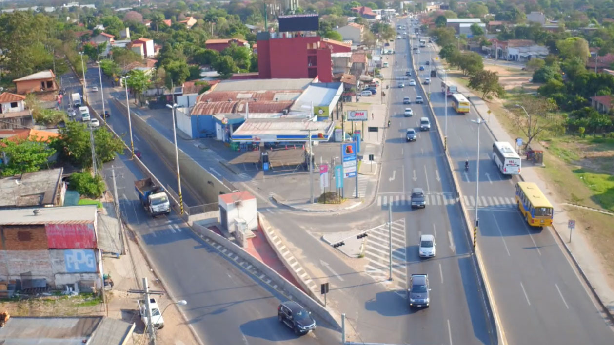 Construcción de pasos a desniveles en la ciudad de Asunción, intersección Avda. Madame Linch y Ruta Transchaco.