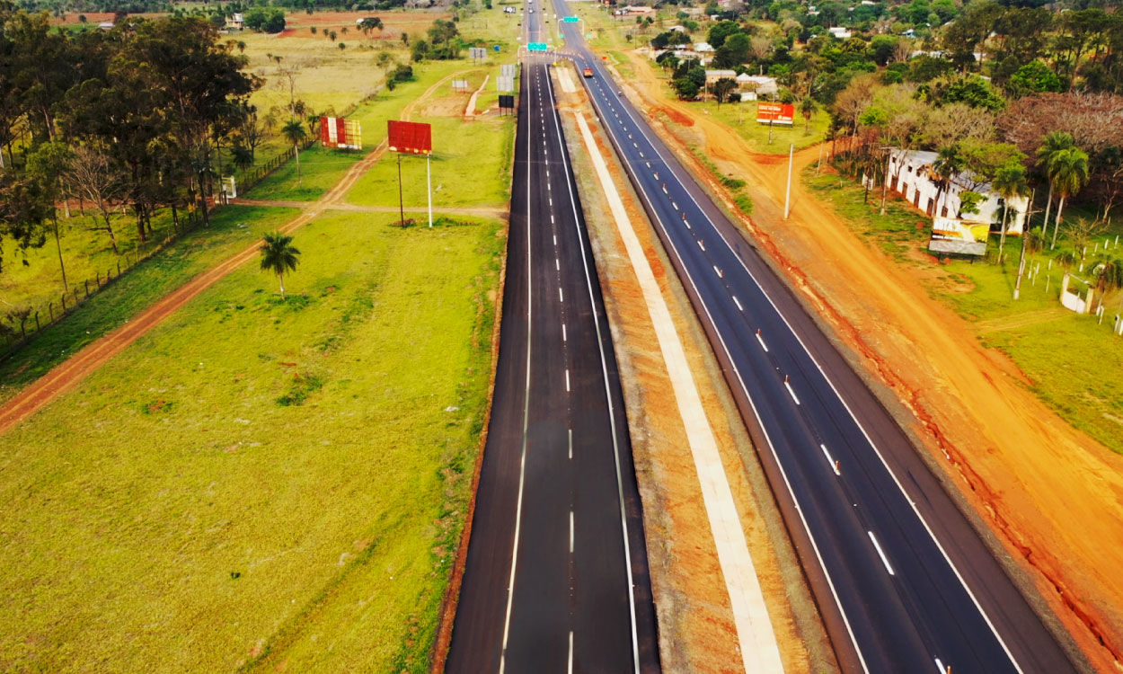 Diseño, financiación, construcción, mantenimiento y operación de la Ruta PY 02.