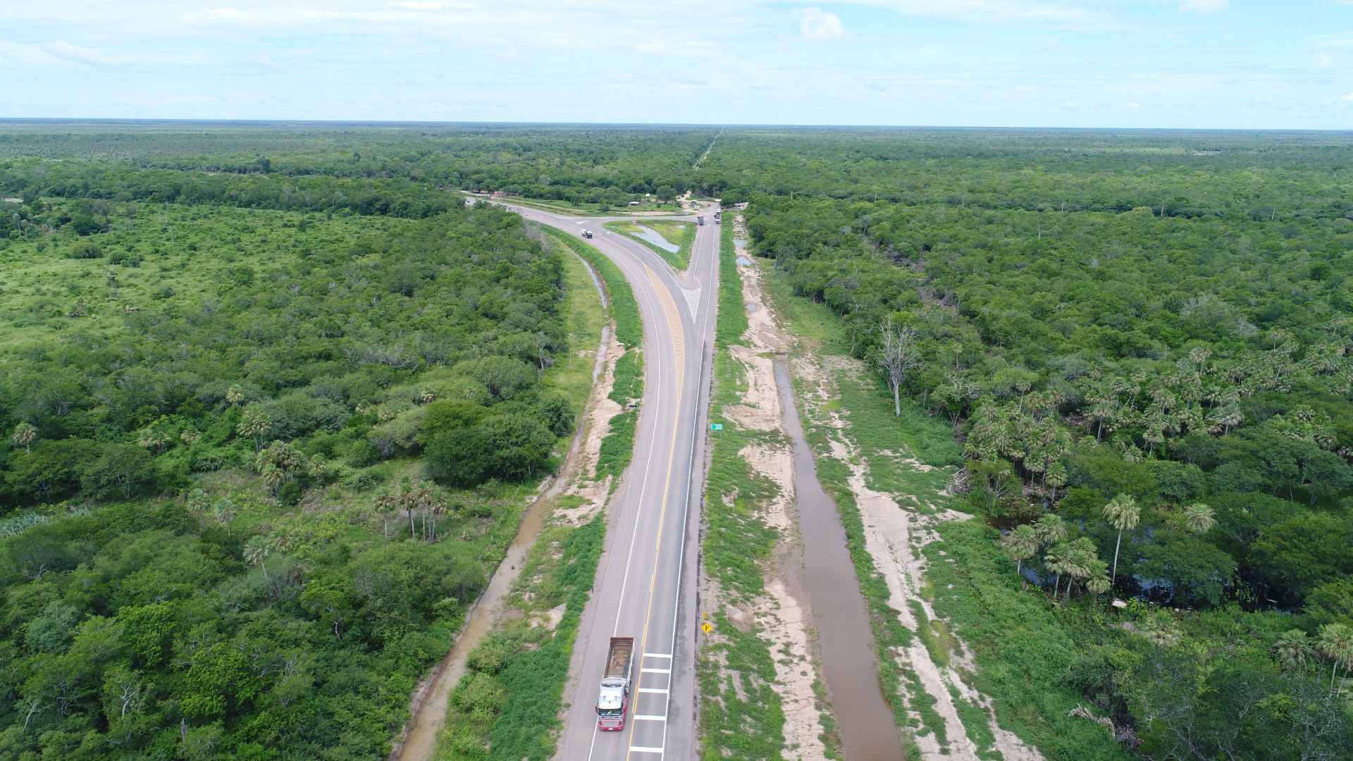 Ruta Bioceanica tramo 1: Loma Plata - Carmelo Peralta - 276Km (20 sub tramos)